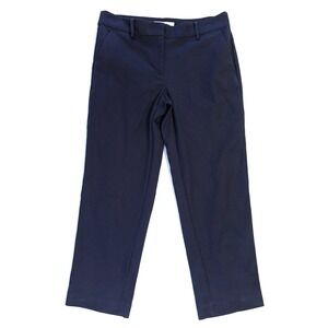 Loft Riviera Slim Navy Blue Pants - Women's 6 P - Petite Professional Trousers